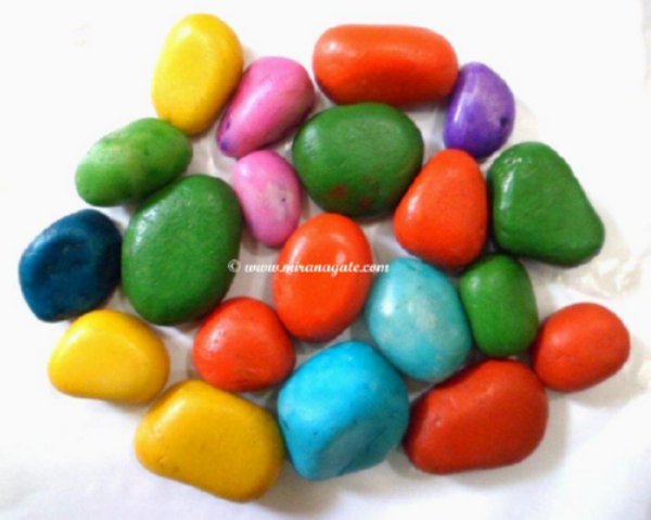 Mixed Color Stone Pebbles Manufacturer Supplier Wholesale Exporter Importer Buyer Trader Retailer in Khambhat Gujarat India